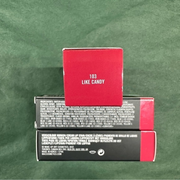 MAC *Like Candy* Versicolour Varnish Cream Lip Stain .28 fl oz - Picture 2 of 6